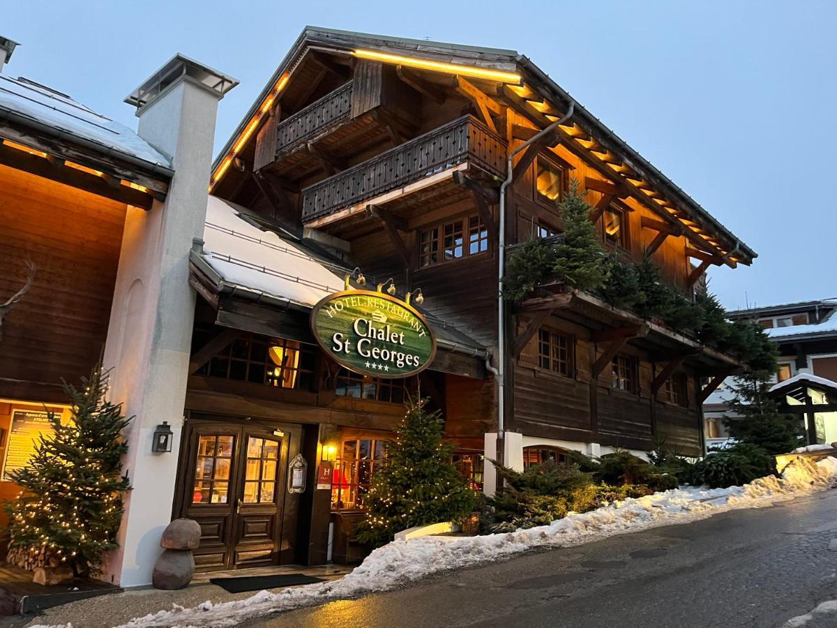 Hôtel Chalet Saint-Georges Megève Exterior foto